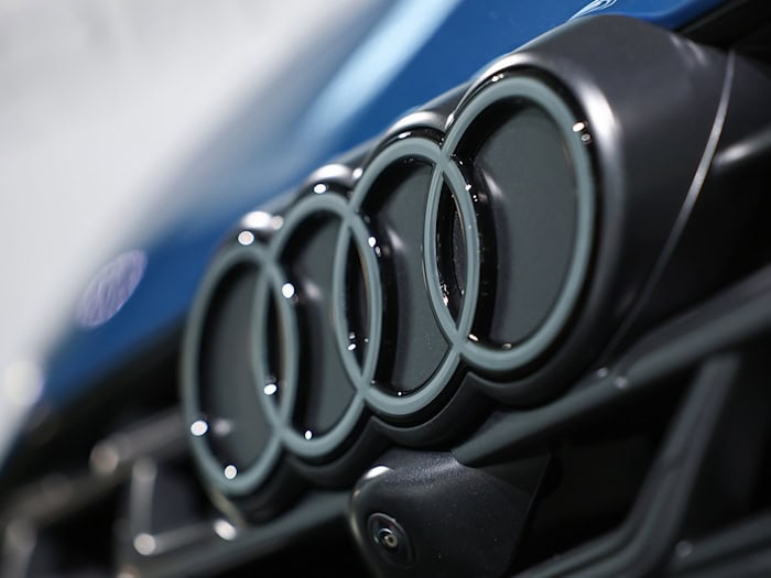 Audi will nicht noch mehr Personal abbauen als schon angekündigt. (Archivbild) / Foto: Daniel Löb/dpa