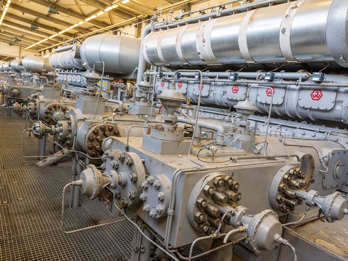 Derzeit sind die Gasspeicher fast leer - Bayern fordert vom Bund die Einrichtung einer nationalen Gasreserve, um einen Versorgungsmangel zu verhindern. (Illustration) / Foto: Peter Kneffel/dpa