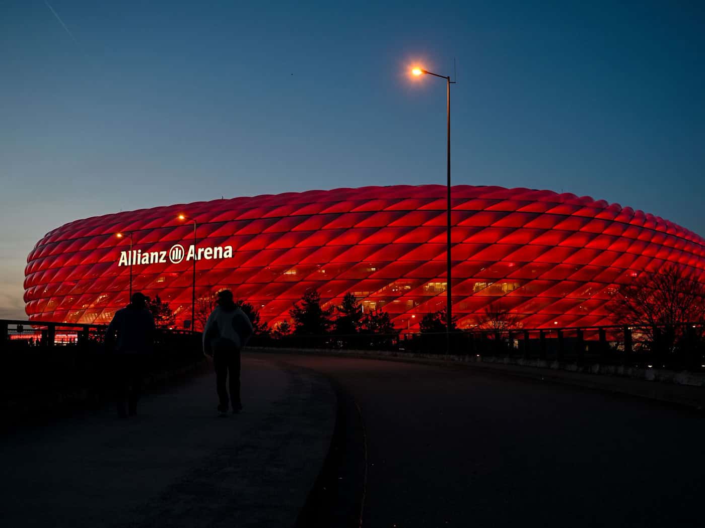 Die Bayern spielen am Abend gegen Atalanta Bergamo in der Allianz Arena. (Archivbild) / Foto: Harry Langer/dpa