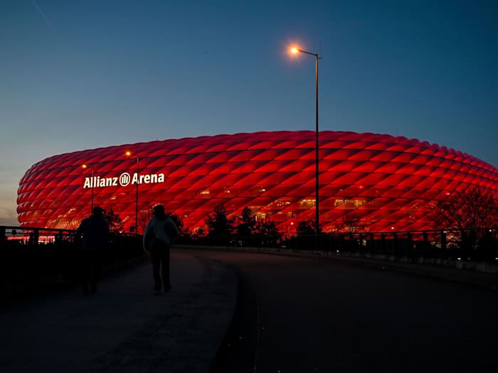Die Bayern spielen am Abend gegen Atalanta Bergamo in der Allianz Arena. (Archivbild) / Foto: Harry Langer/dpa