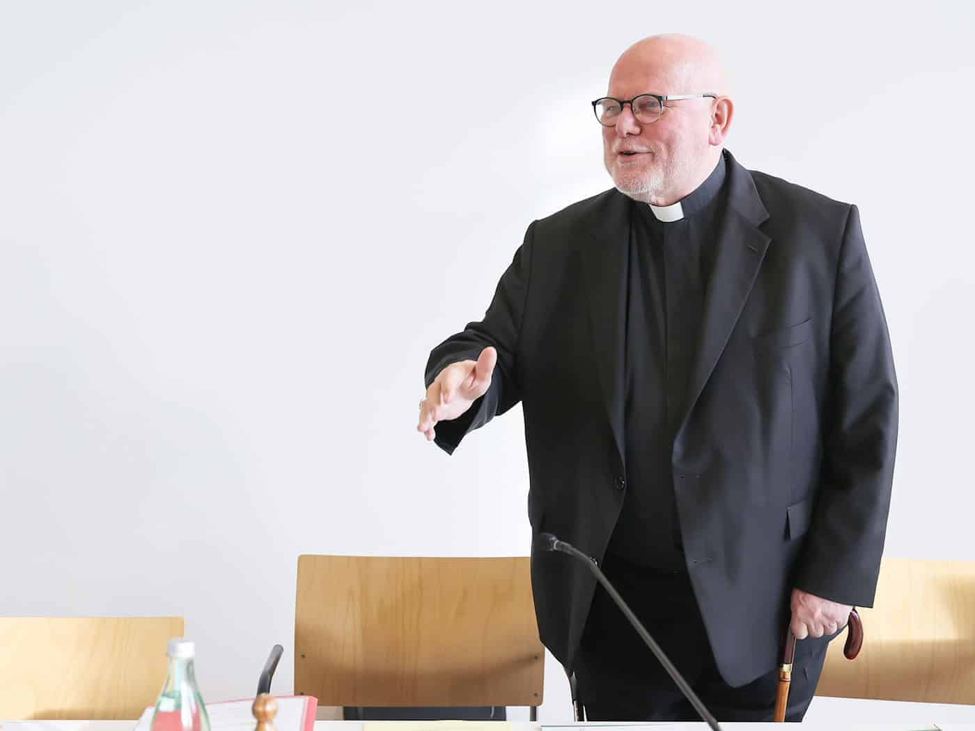 Kardinal Reinhard Marx ist der Vorsitzende der Freisinger Bischofskonferenz. (Archivbild) / Foto: Daniel Löb/dpa