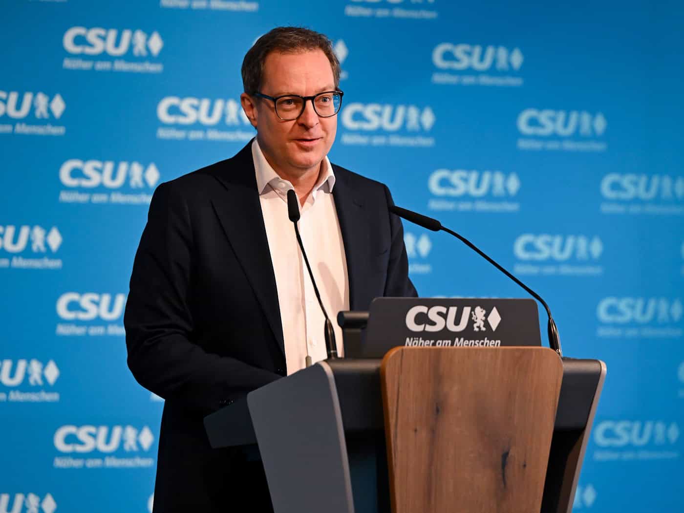 CSU-Generalsekretär Martin Huber hält eine Renaissance der Kernenergie in Form kleiner Reaktoren für möglich (Archivbild).  / Foto: Sven Hoppe/dpa