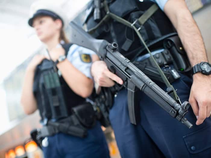Bundespolizei am Münchner Flughafen (Archivbild). / Foto: picture alliance / dpa