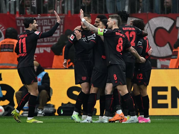 Lieferten ein starkes Spiel ab: Die Profis von Bayer Leverkusen. / Foto: Federico Gambarini/dpa