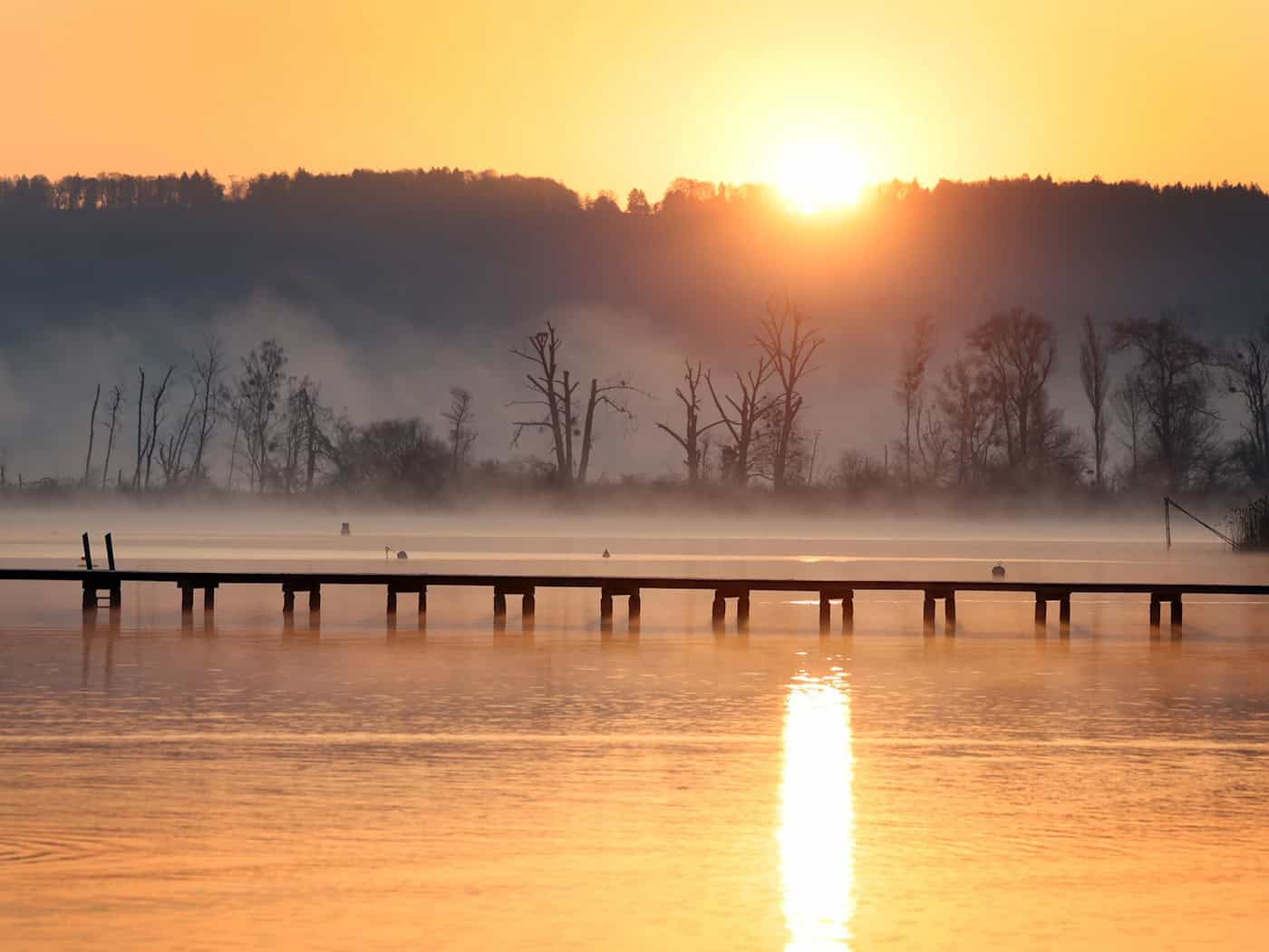 Der Tag startet teilweise sonnig. (Archivbild) / Foto: Karl-Josef Hildenbrand/dpa