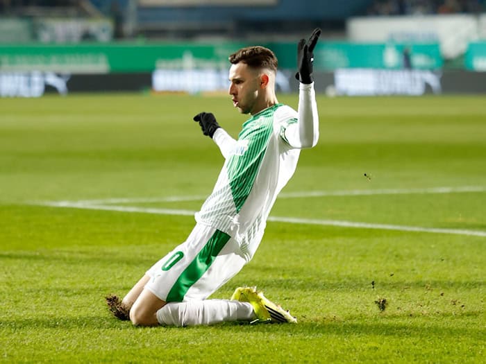 Kapitän Branimir Hrgota kehrt nach einer Erkrankung zurück. (Archivbild) / Foto: Heiko Becker/dpa