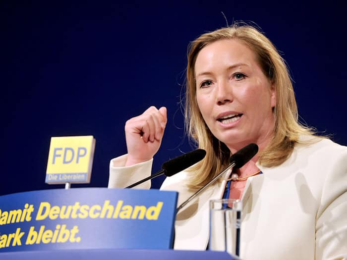 Miriam Gruß war einst eine wichtige FDP-Politikerin in Bayern, als die Liberalen Teil der bayerischen Staatsregierung waren. (Archivbild) / Foto: picture alliance / dpa