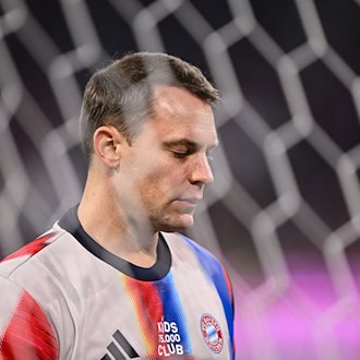 Manuel Neuer musste nach 45 Minuten wieder angeschlagen raus. / Foto: Harry Langer/dpa