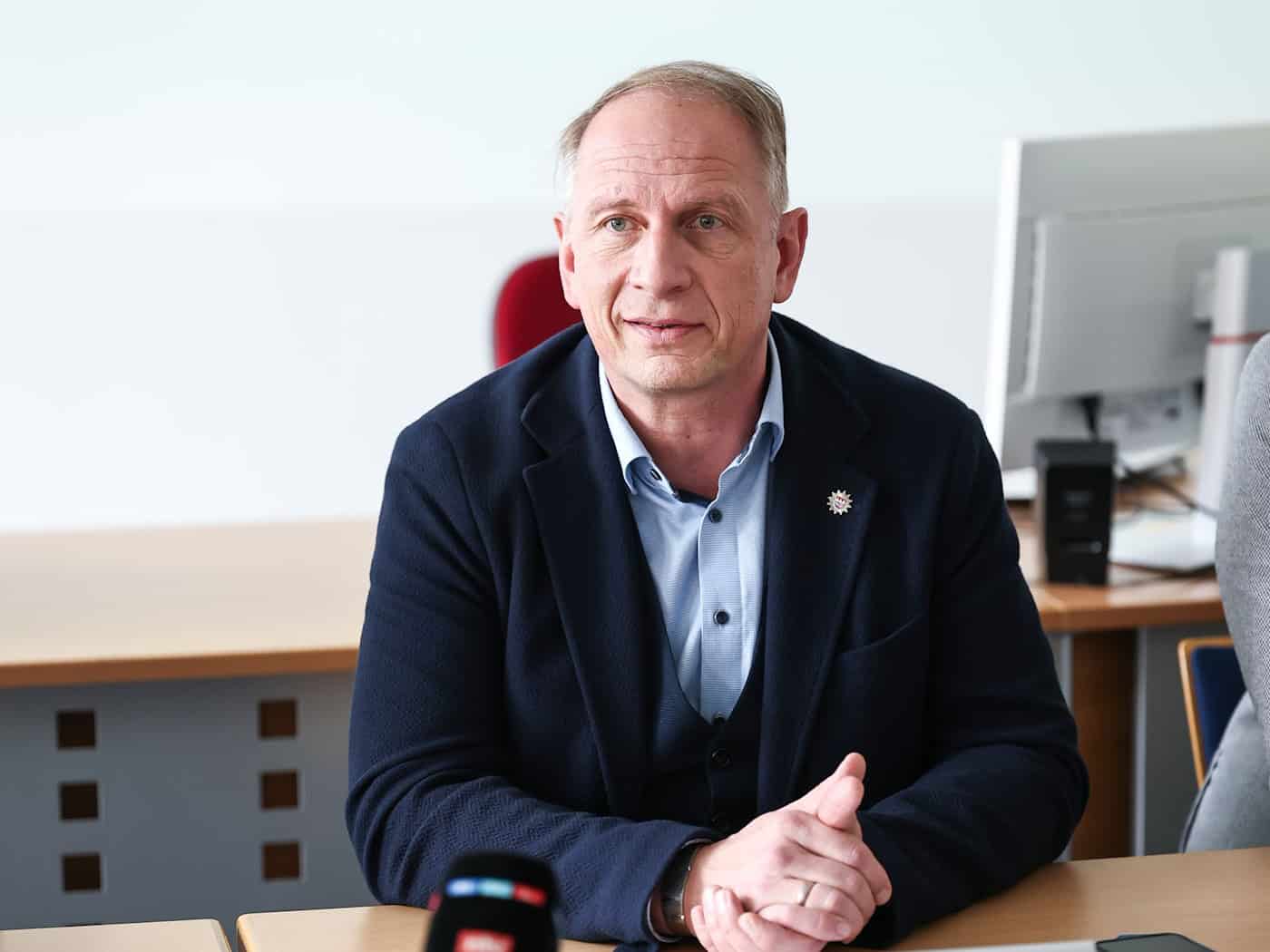 Kriminaldirektor Markus Schlemmer trat erfolgreich für die CSU an. (Archivbild) / Foto: Daniel Löb/dpa