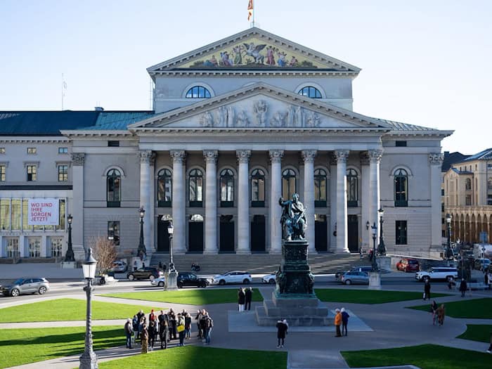 Die Münchner Oper freut sich über hervorragende Zahlen. / Foto: Sven Hoppe/dpa