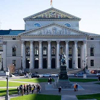Die Münchner Oper freut sich über hervorragende Zahlen. / Foto: Sven Hoppe/dpa