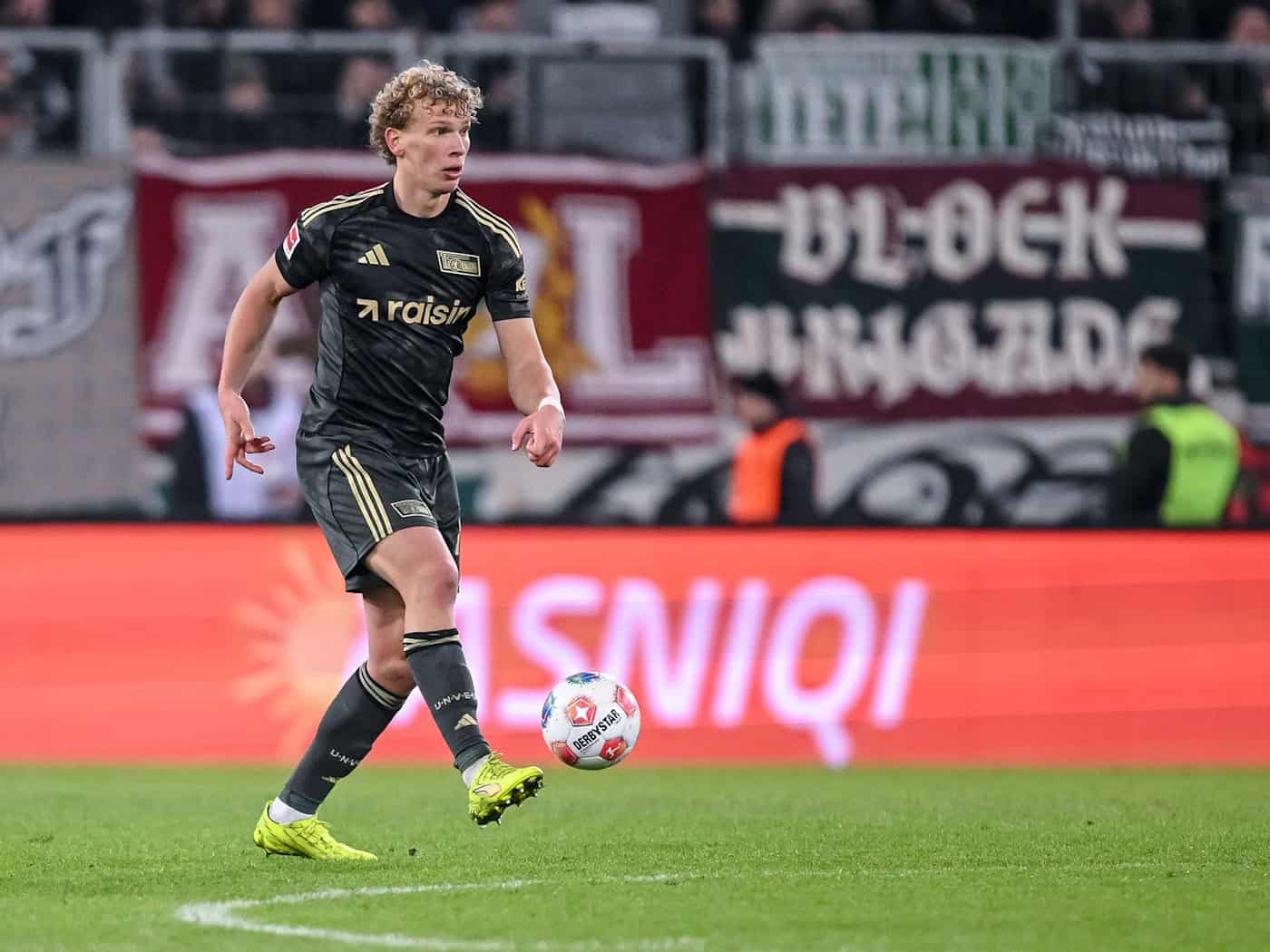  Leopold Querfeld steht dem 1. FC Union Berlin in München wieder zur Verfügung. / Foto: Harry Langer/dpa