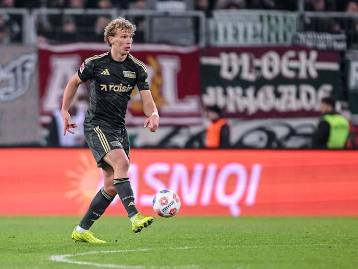  Leopold Querfeld steht dem 1. FC Union Berlin in München wieder zur Verfügung. / Foto: Harry Langer/dpa