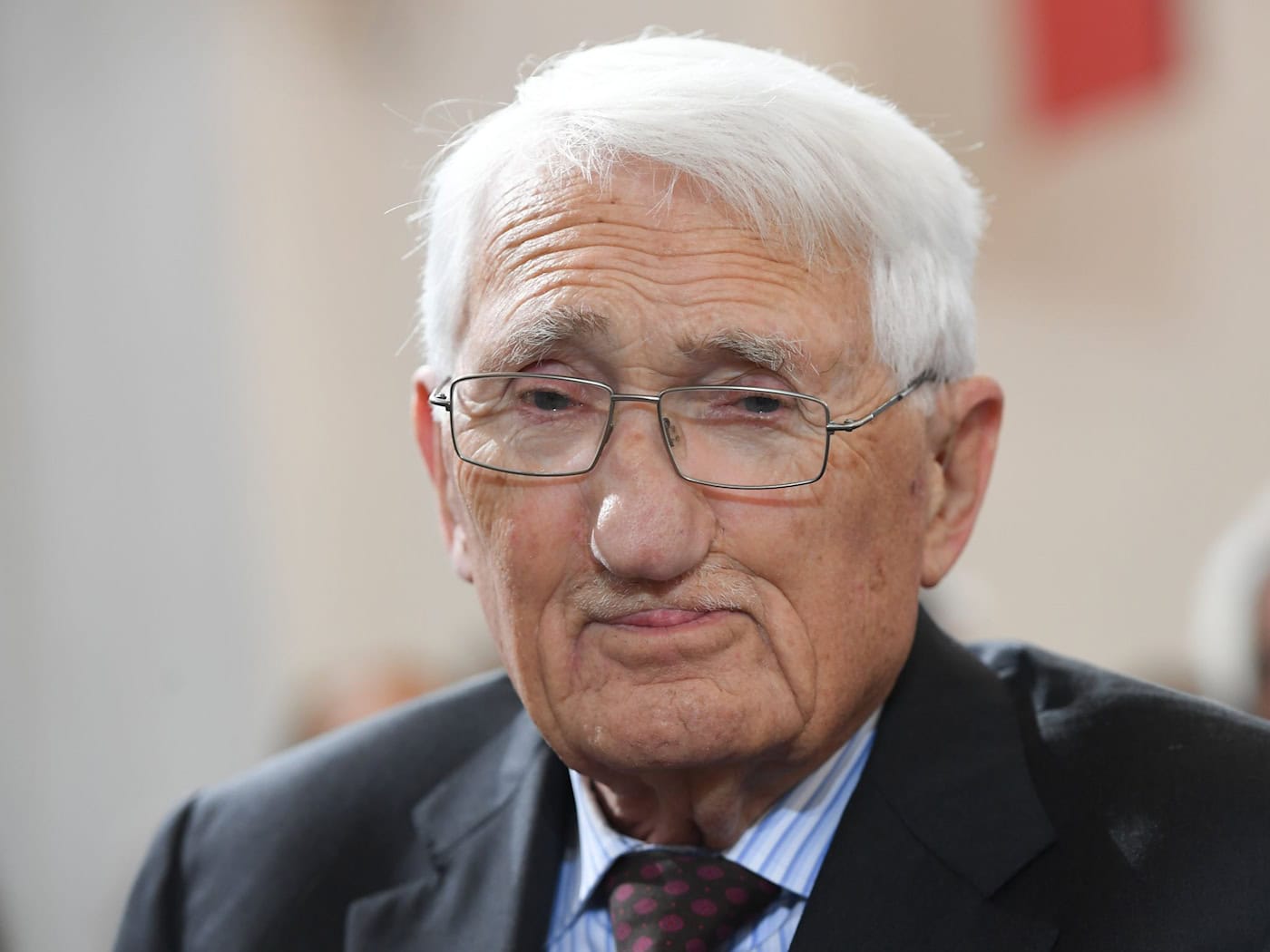 Jürgen Habermas starb im Alter von 96 Jahren in Starnberg. / Foto: Arne Dedert/dpa
