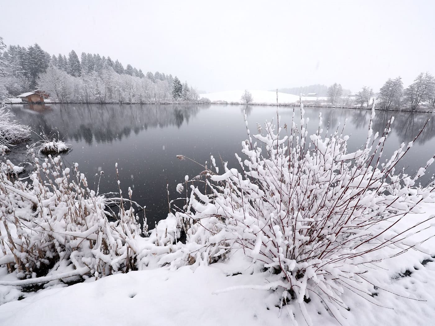 Insbesondere in den Alpen erwartet der Wetterdienst Neuschnee.  / Foto: Karl-Josef Hildenbrand/dpa