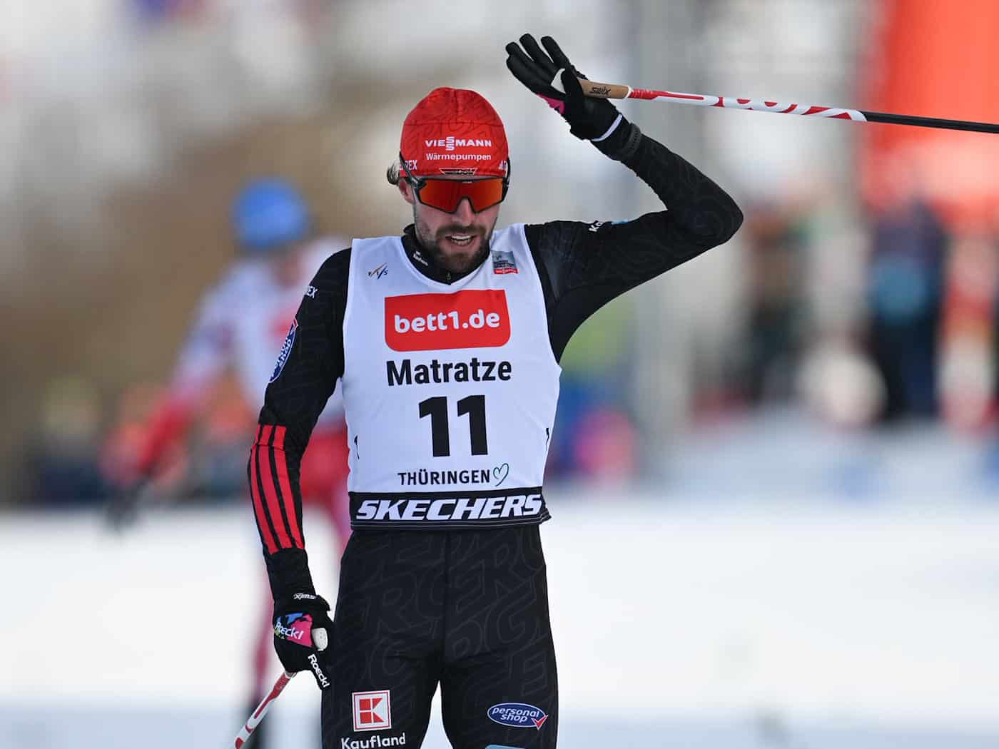Johannes Rydzek hat seine Karriere beendet. (Archivbild) / Foto: Hendrik Schmidt/dpa