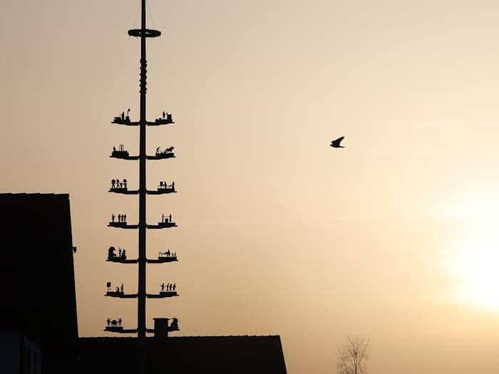 Das Wetter hat die kommenden Tage von Sonne bis Gewitter einiges zu bieten. / Foto: Karl-Josef Hildenbrand/dpa