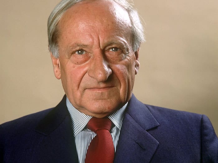 Immer mehr Vorwürfe gegen Hermann Gmeiner werden bekannt. (Archivbild) / Foto: Dpa Porträtdienst/dpa