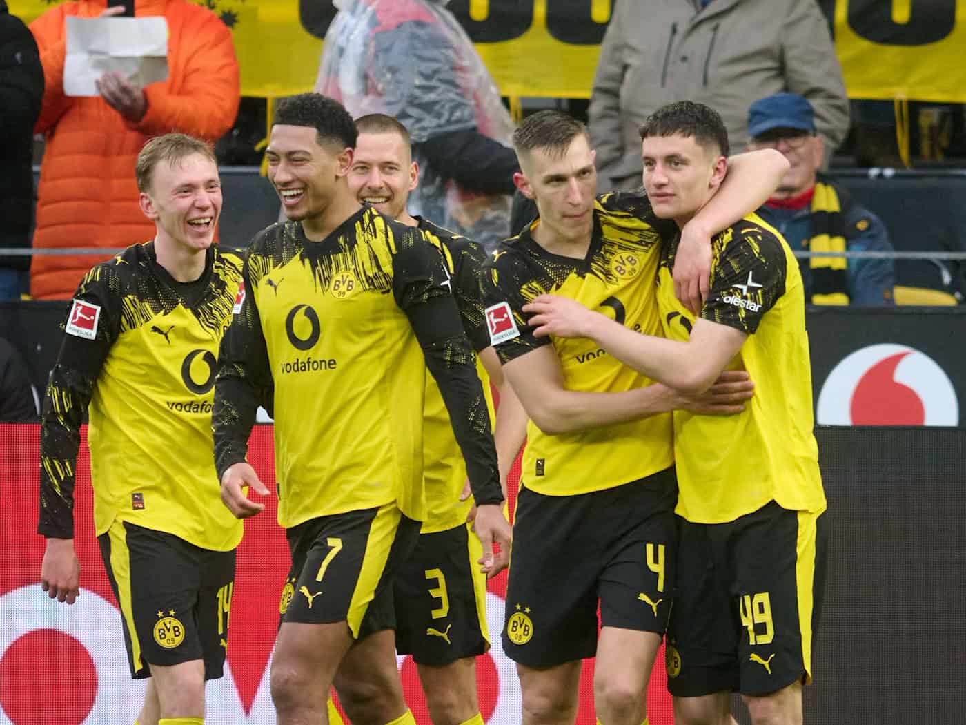 Die Dortmunder hatten Grund zur Freude. / Foto: Bernd Thissen/dpa