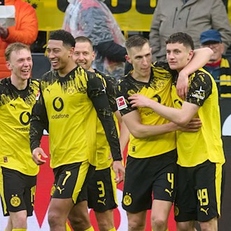 Die Dortmunder hatten Grund zur Freude. / Foto: Bernd Thissen/dpa