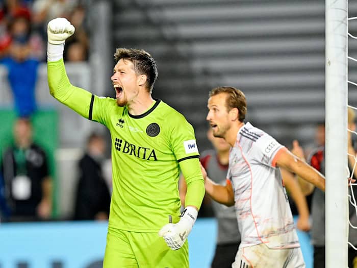 Torwart Florian Stritzel und der SVWW: Wiedersehen mit dem FC Bayern. (Archivbild) / Foto: Uwe Anspach/dpa