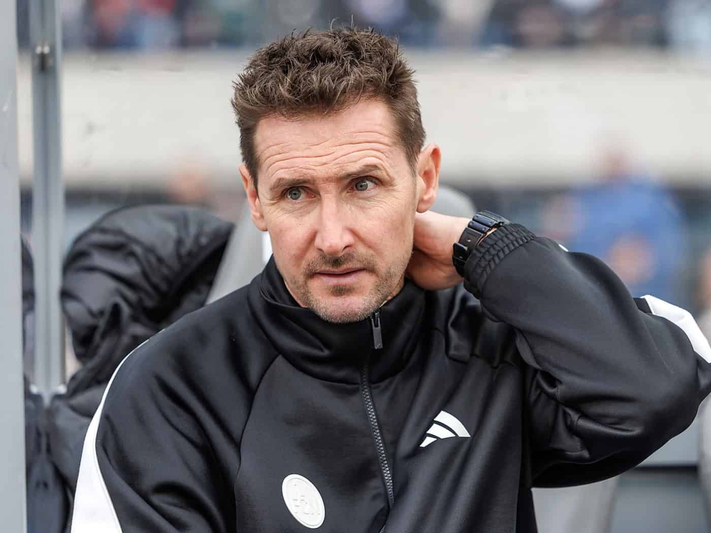 Miroslav Klose hofft auf die Heimstärke des 1. FC Nürnberg in der 2. Liga. (Archivbild) / Foto: Andreas Gora/dpa