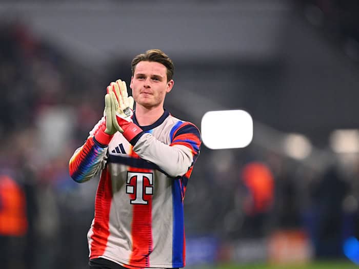 Jonas Urbig wird wohl erstmals für die Nationalmannschaft nominiert. / Foto: Tom Weller/dpa