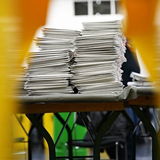 Bei der Kommunalwahl wurden teils Ergebnisse von mehr als 90 Prozent erreicht.  / Foto: Malin Wunderlich/dpa