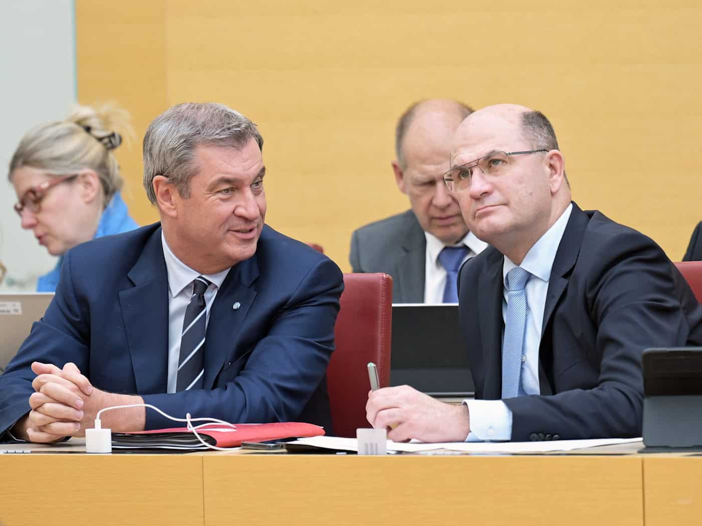 Der bayerische Doppelhaushalt ist beschlossene Sache. / Foto: Malin Wunderlich/dpa