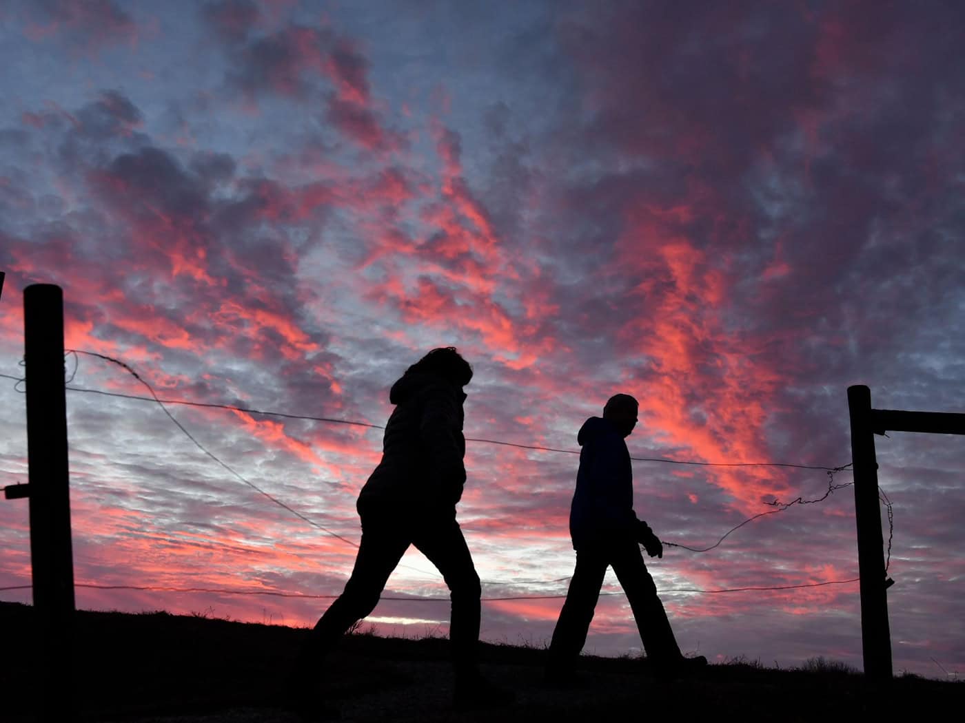 Als Paar am Berg unterwegs - bringt das Probleme? (Symbolbild)  / Foto: picture alliance / Felix Kästle/dpa