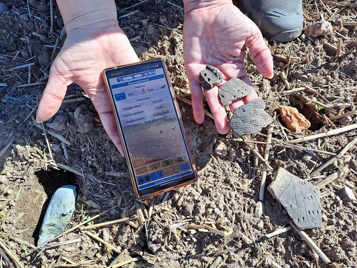 Eine App soll es künftig in Bayern leichter machen, archäologische Funde an die Behörden zu melden. / Foto: Bayerisches Landesamt für Denkmalpflege