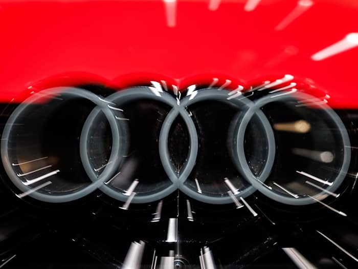 Audi hat im ersten Quartal weniger Autos ausgeliefert. (Archivbild) / Foto: Daniel Karmann/dpa