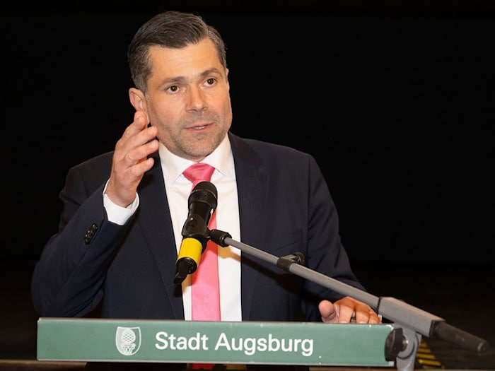 Der neue Rathauschef von Augsburg, SPD-Mann Florian Freund, hat für die kommenden sechs Jahre ein Bündnis geschmiedet. (Archivfoto) / Foto: Stefan Puchner/dpa