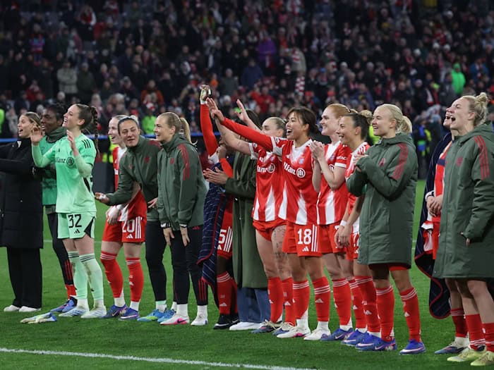 Die Freude bei den Münchnerinnen ist groß. / Foto: Karl-Josef Hildenbrand/dpa