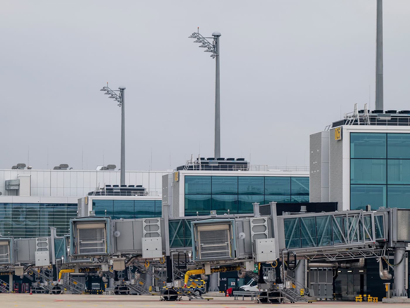 Der Erweiterungsbau des Münchner Flughafens ist eröffnet - eine Woche vor der Inbetriebnahme.  / Foto: Peter Kneffel/dpa