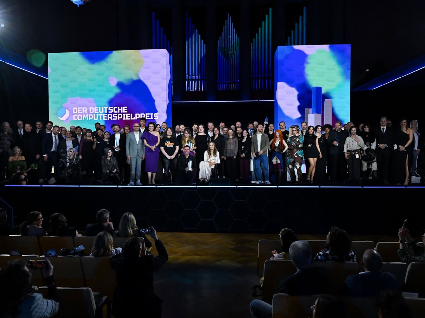 Der Deutsche Computerspielpreis wird in 15 Kategorien verliehen - das Preisgeld beträgt zusammen 800.000 Euro. / Foto: Sven Hoppe/dpa