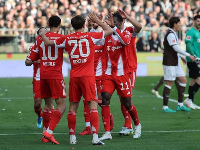 FC Bayern verbessert 54 Jahre alten Torrekord beim 5:0 in St. Pauli