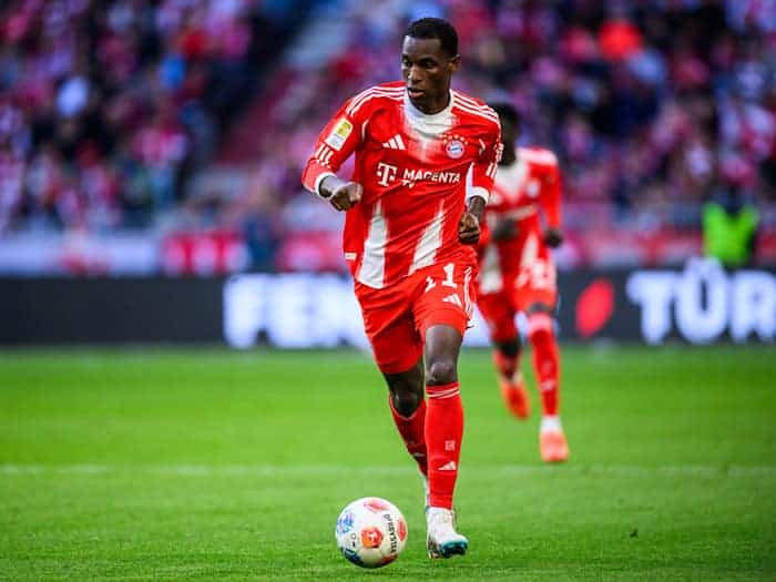 Nicolas Jackson wird die Bayern am Saisonende wieder verlassen. (Archivbild) / Foto: Tom Weller/dpa