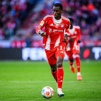 Nicolas Jackson wird die Bayern am Saisonende wieder verlassen. (Archivbild) / Foto: Tom Weller/dpa