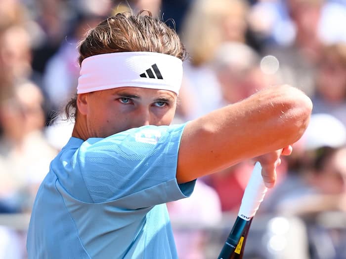 Alexander Zverev ist gegen Flavio Cobolli im Halbfinale von München ausgeschieden. / Foto: Sven Hoppe/dpa