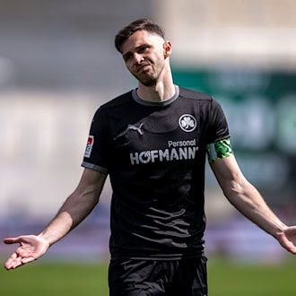 Hatte kein Schussglück: Fürths Branimir Hrgota. / Foto: David Inderlied/dpa