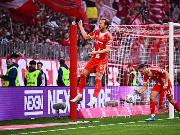 Harry Kane trifft und trifft und trifft. / Foto: Tom Weller/dpa