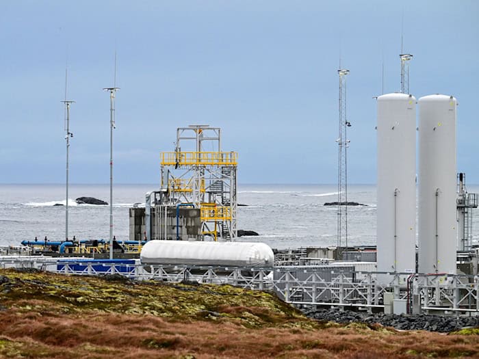 Der Weltraumbahnhof Andøya liegt an der Küste der gleichnamigen Insel im Norden Norwegens. Örtliche Fischer fürchten um ihre Fanggründe. / Foto: Soeren Stache/dpa