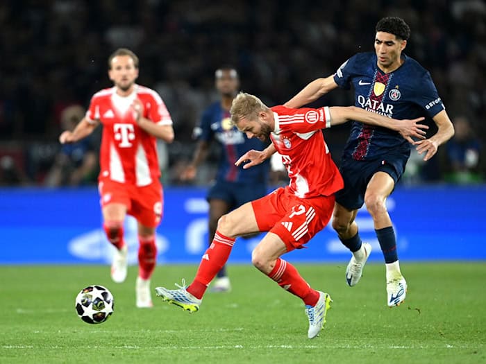 Im Rückspiel wird Achraf Hakimi (r.) verletzt fehlen. / Foto: Federico Gambarini/dpa
