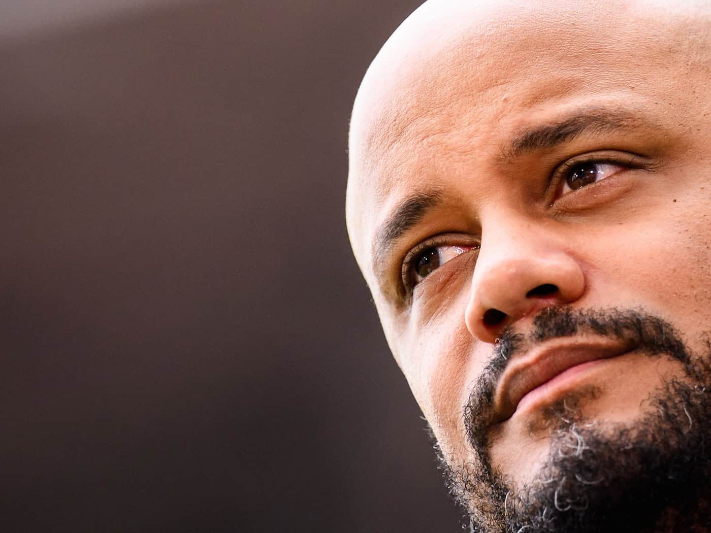 Vincent Kompany fordert auch bei St. Pauli einen engagierten Bayern-Auftritt. (Archivbild) / Foto: Tom Weller/dpa