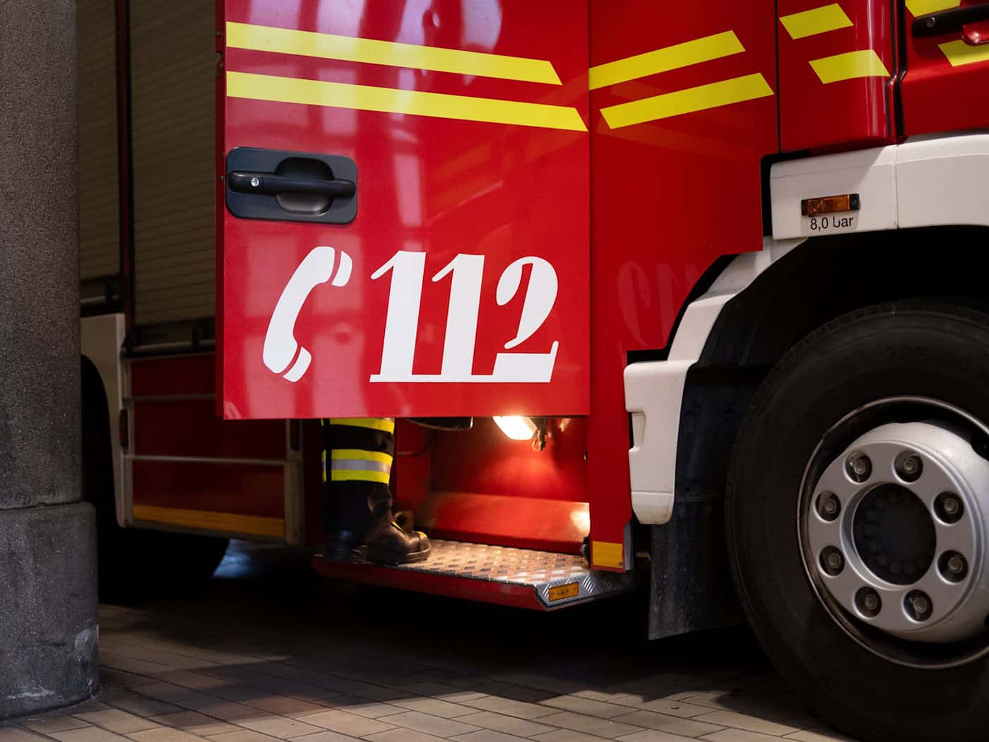 Die Feuerwehr gelang es, den Brand zu löschen. (Symbolbild) / Foto: Niklas Treppner/dpa