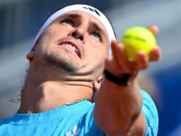 Alexander Zverev scheitert beim Tennisturnier in München im Halbfinale. / Foto: Sven Hoppe/dpa