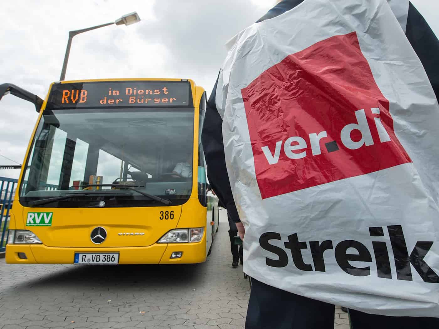 Erneut gibt es in Regensburg Warnstreiks. (Archivbild)  / Foto: picture alliance / dpa