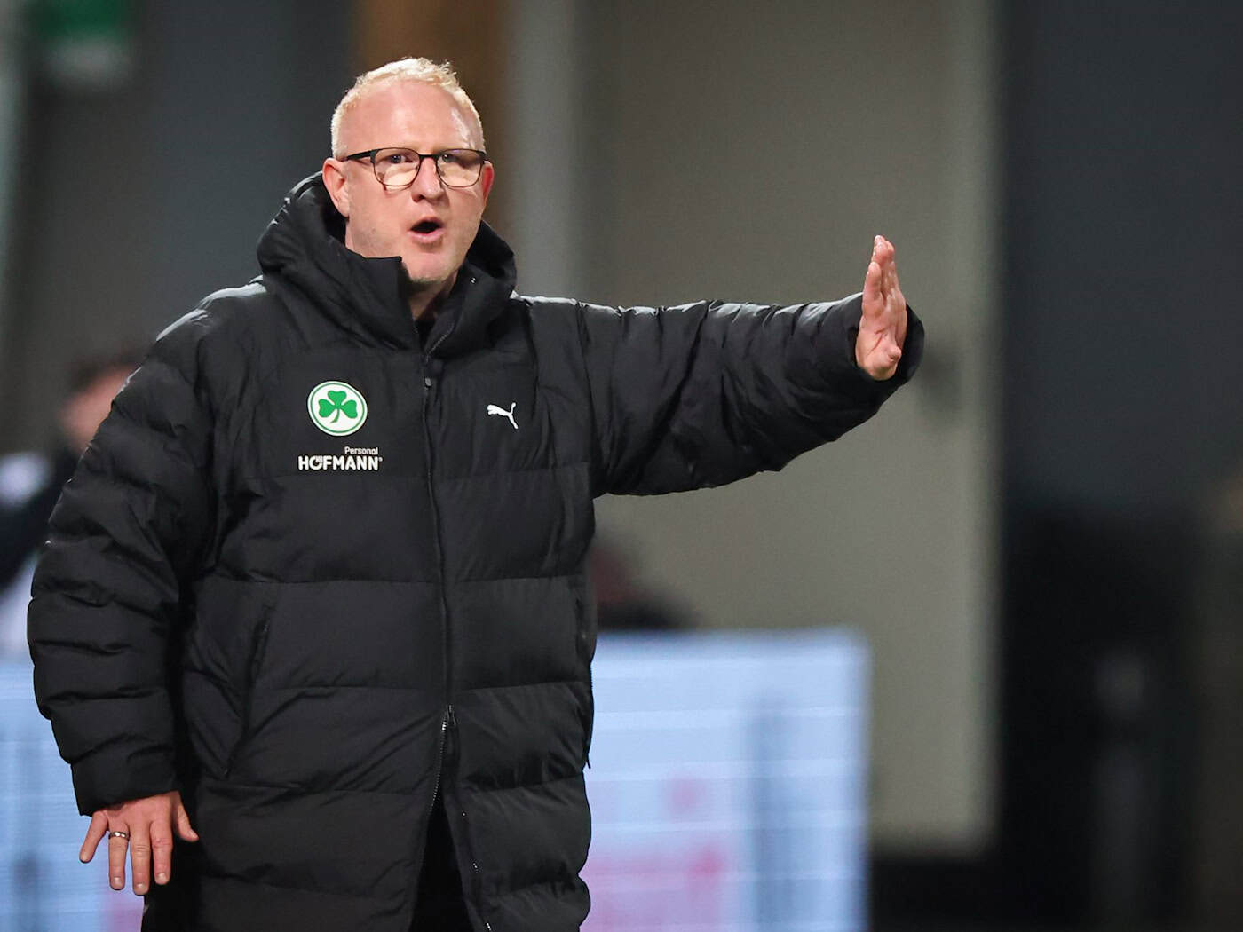 Heiko Vogel konnte mit Fürth zuletzt mehrfach gegen die Topteams punkten. (Archivbild) / Foto: Daniel Karmann/dpa