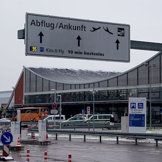 Der Memminger Flughafen. (Archivbild) / Foto: Stefan Puchner/dpa